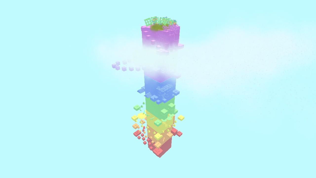 Rainbow tower