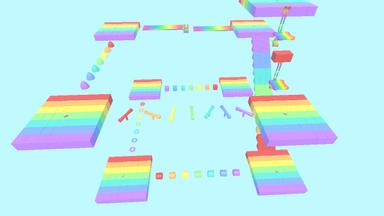 Click to see 🌈Super Cool Rainbow Obby🤍-RA24