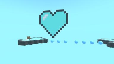 Click to see Very very short Blue Heart Obby