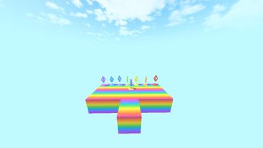 Click to see RAINBOW OBBY 🌈