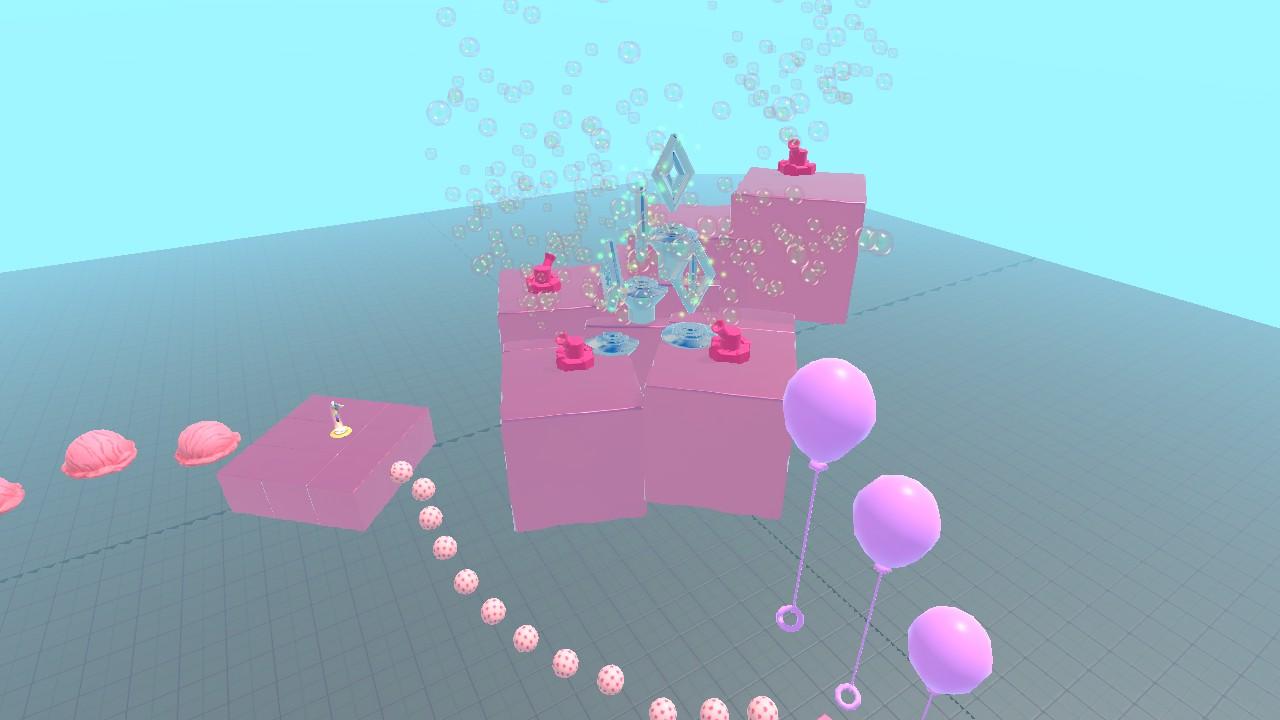 my styled pink obby