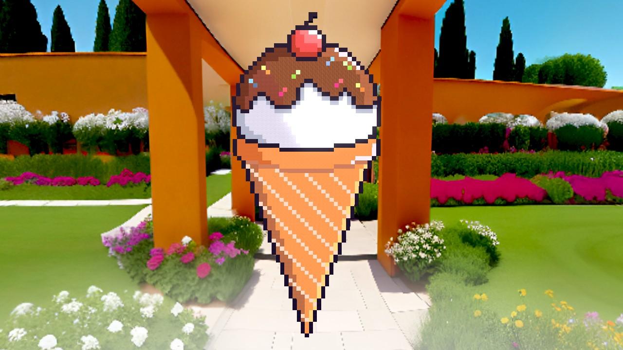 Ice Cream Pixel Art (Obby!)