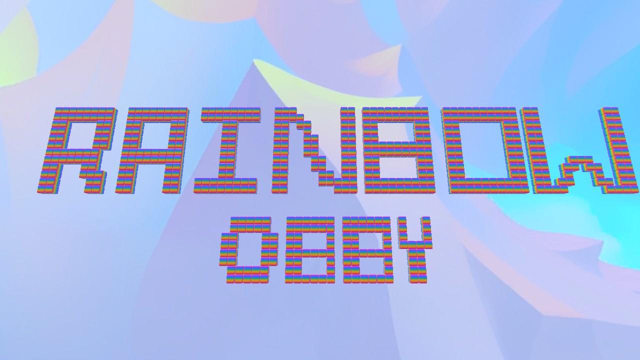 Special Easy Rainbow Obby for 30 Followers!🌈