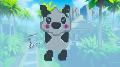 Click to see Cute panda obby race