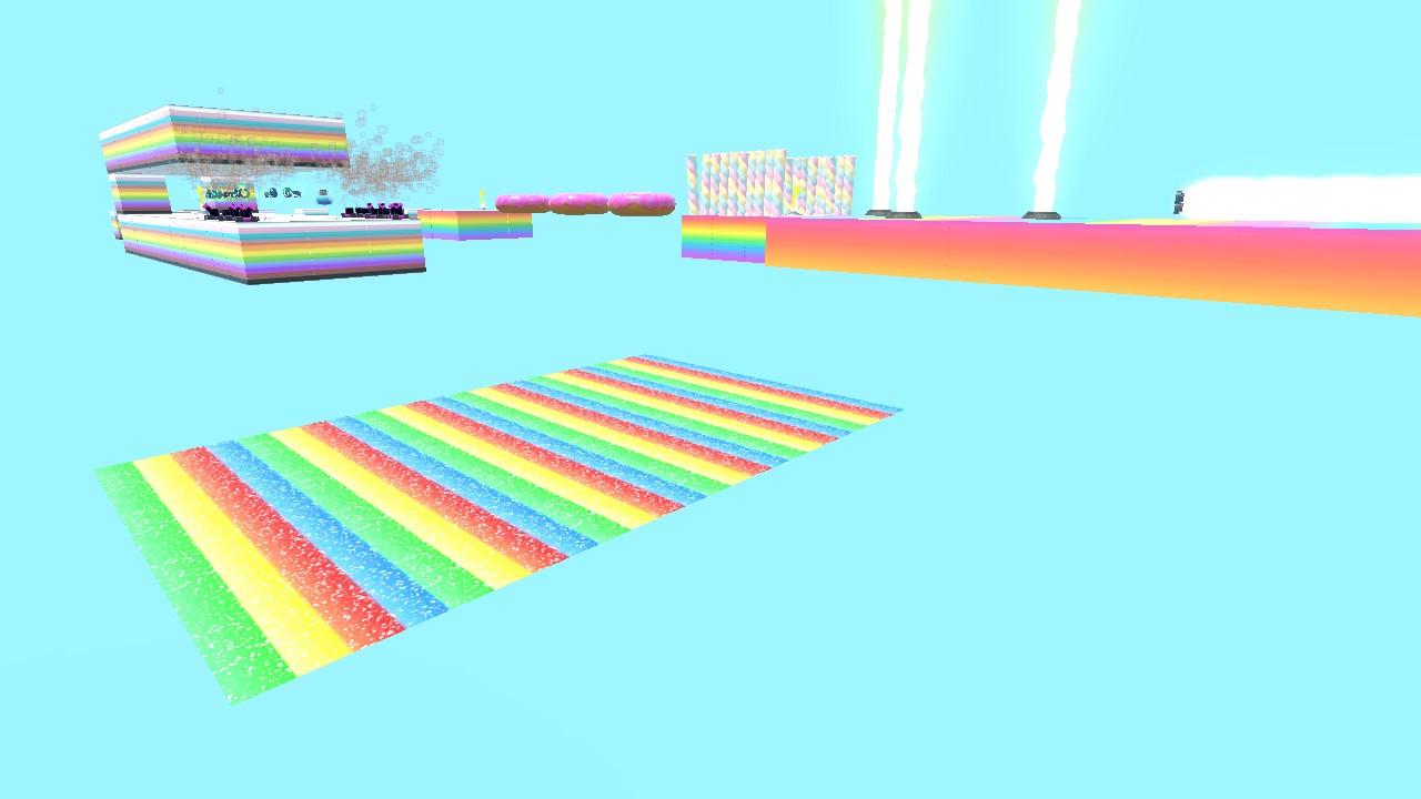 Crasy rainbow obby