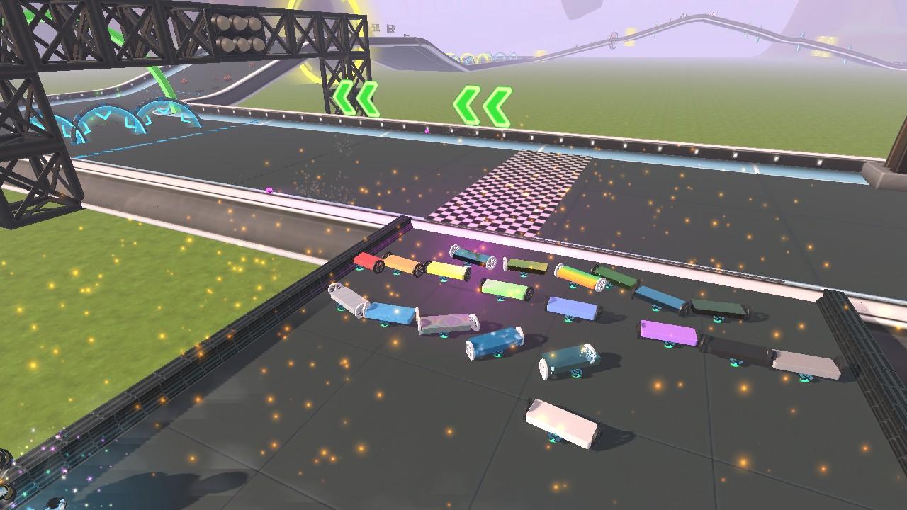 -HoverBoard Race- || An Intermediate Game