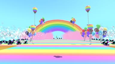 Click to see The rainbow parkour 🔴🟠🟡🟢🔵🟣