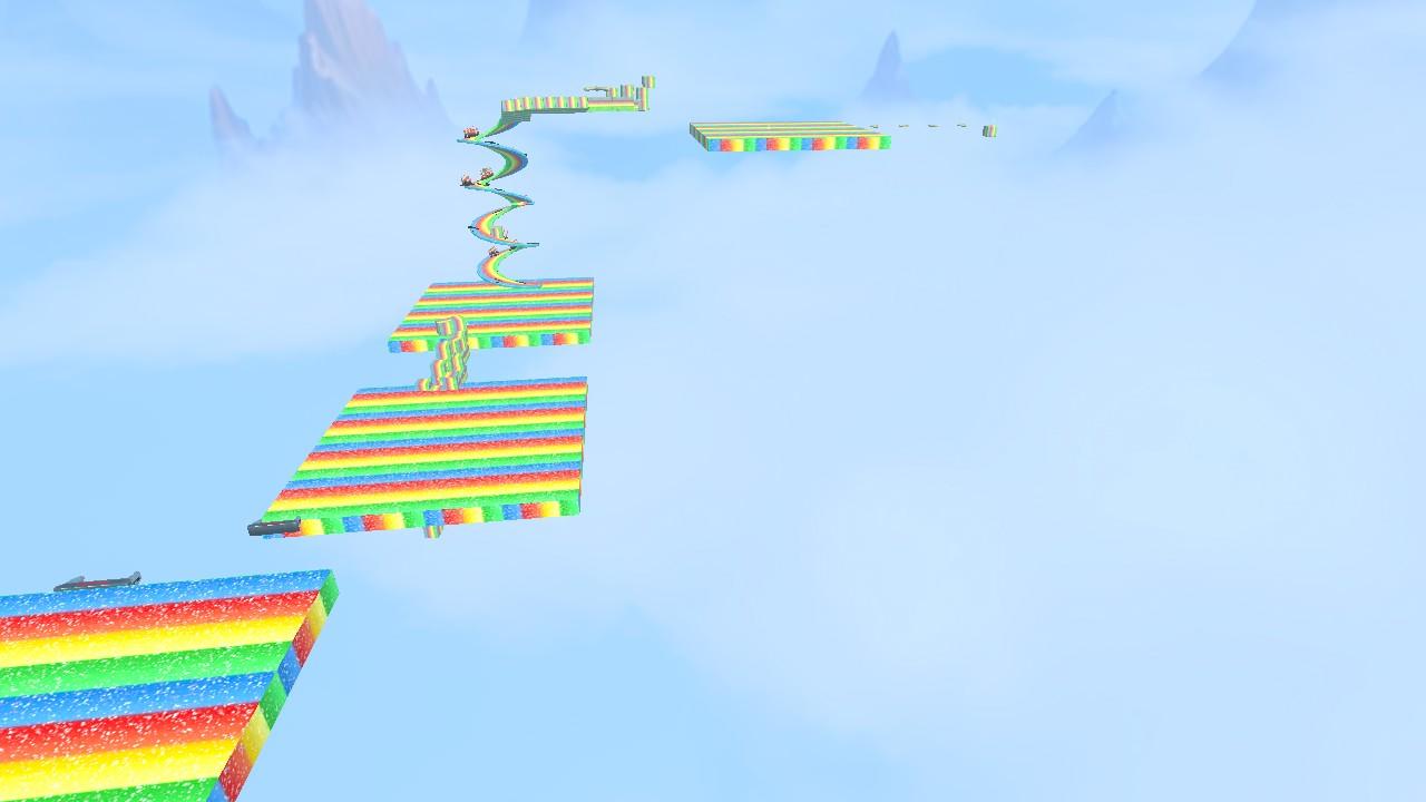 Mega candy rainbow obby