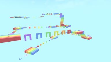 Click to see Fun Rainbow Obby- Long