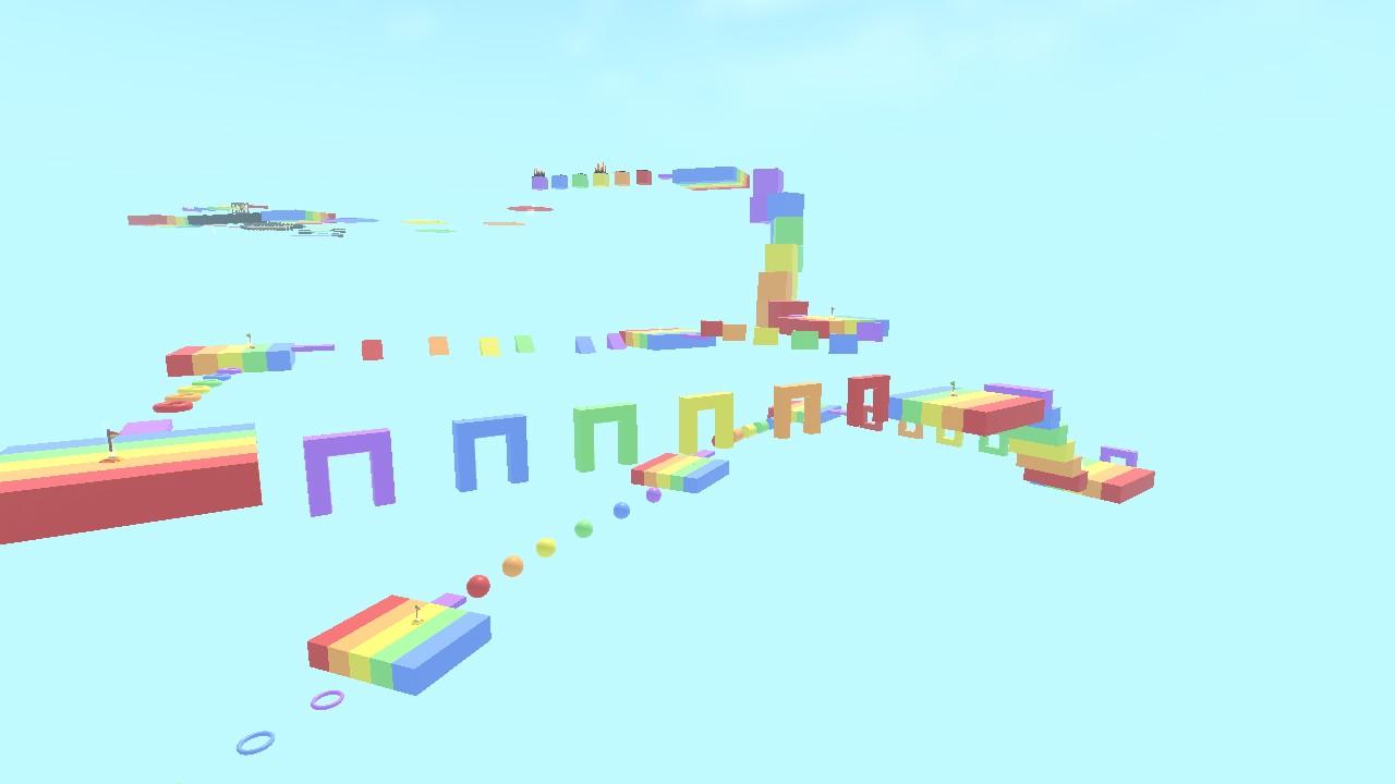 Fun Rainbow Obby- Long