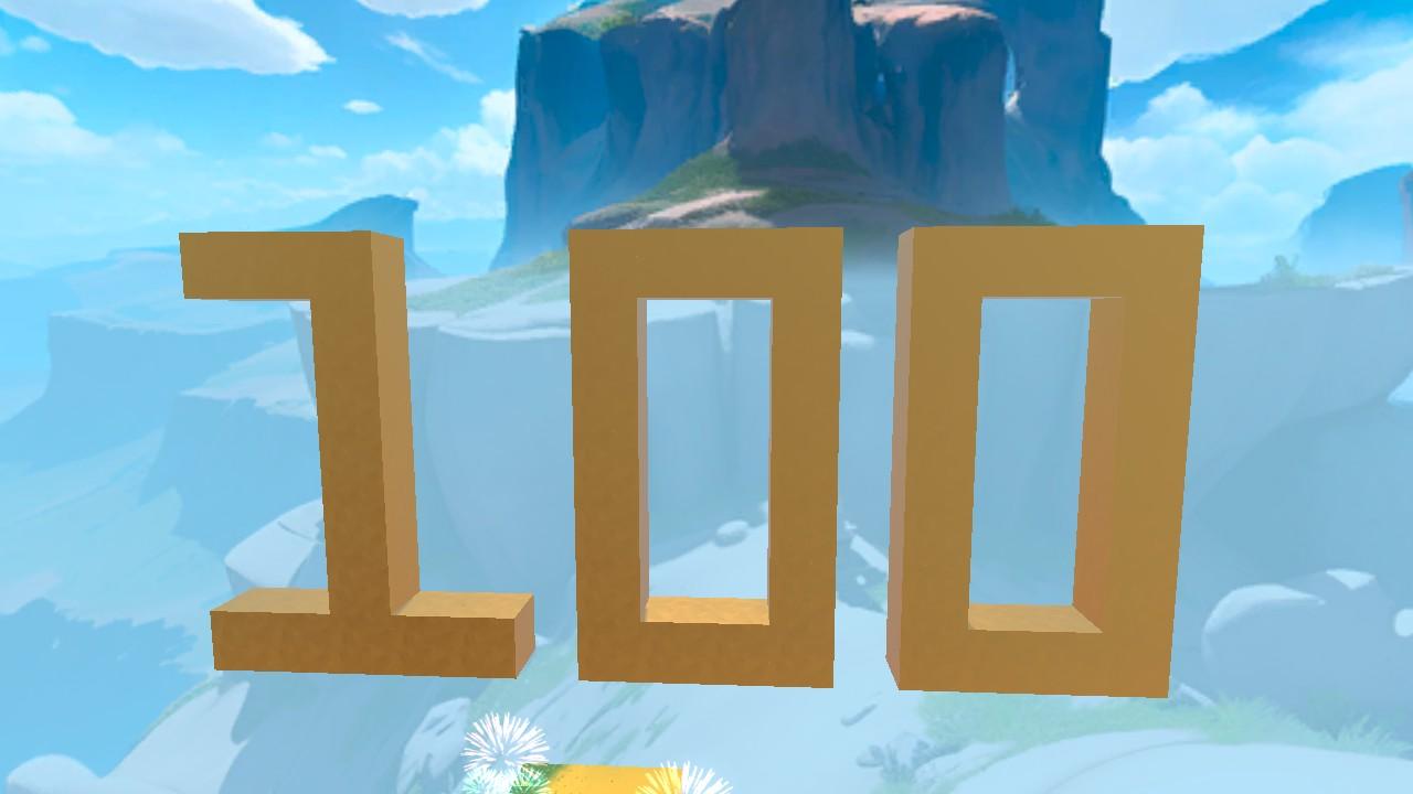 100 Followers: Short Gold Obby