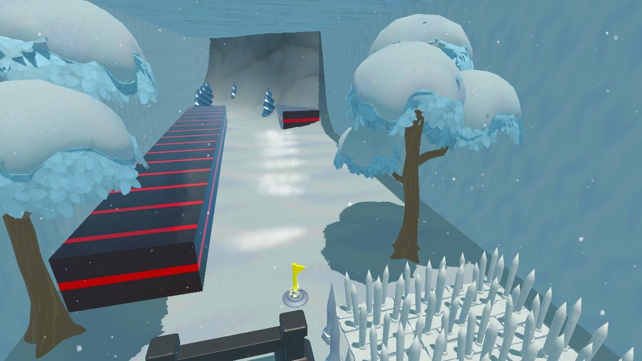 Escape the Cursed Snow Biome