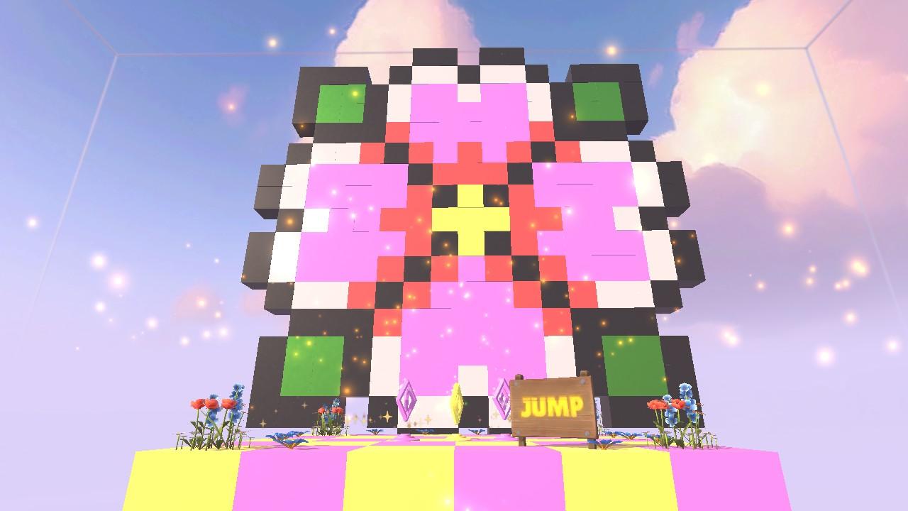 🌸Pink flower 50 follows obby🌸