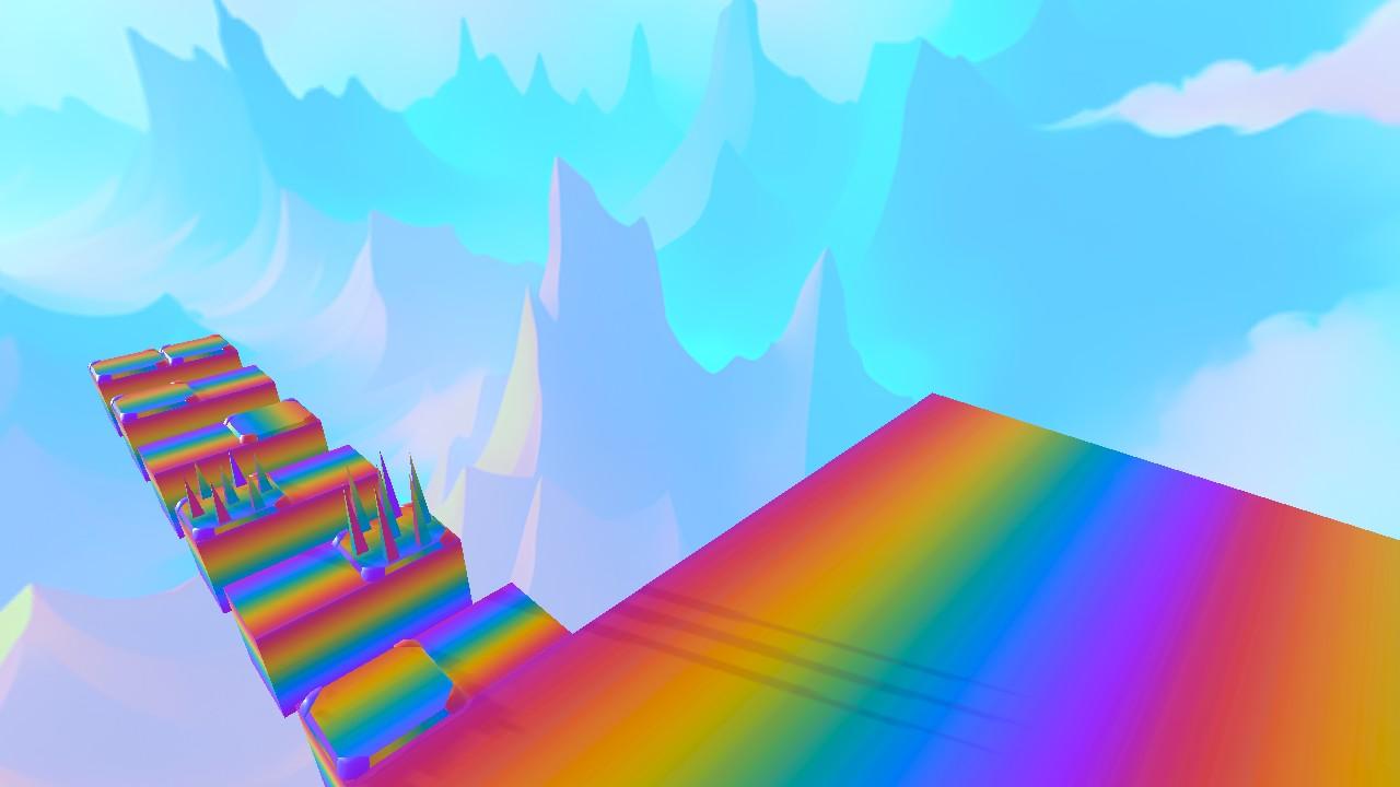 Short rainbow obby