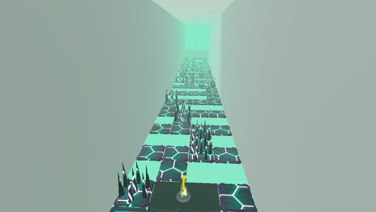 Corridor of spikes