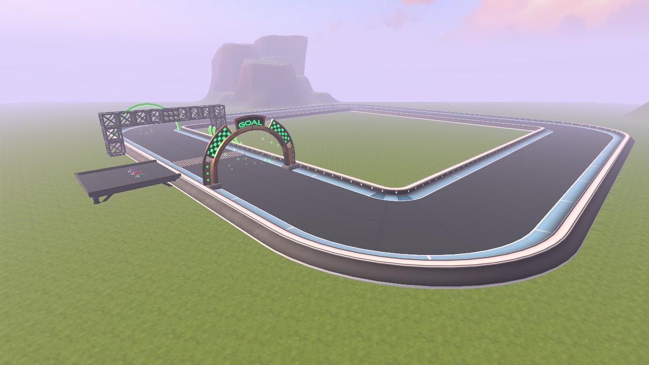 Square Race Track