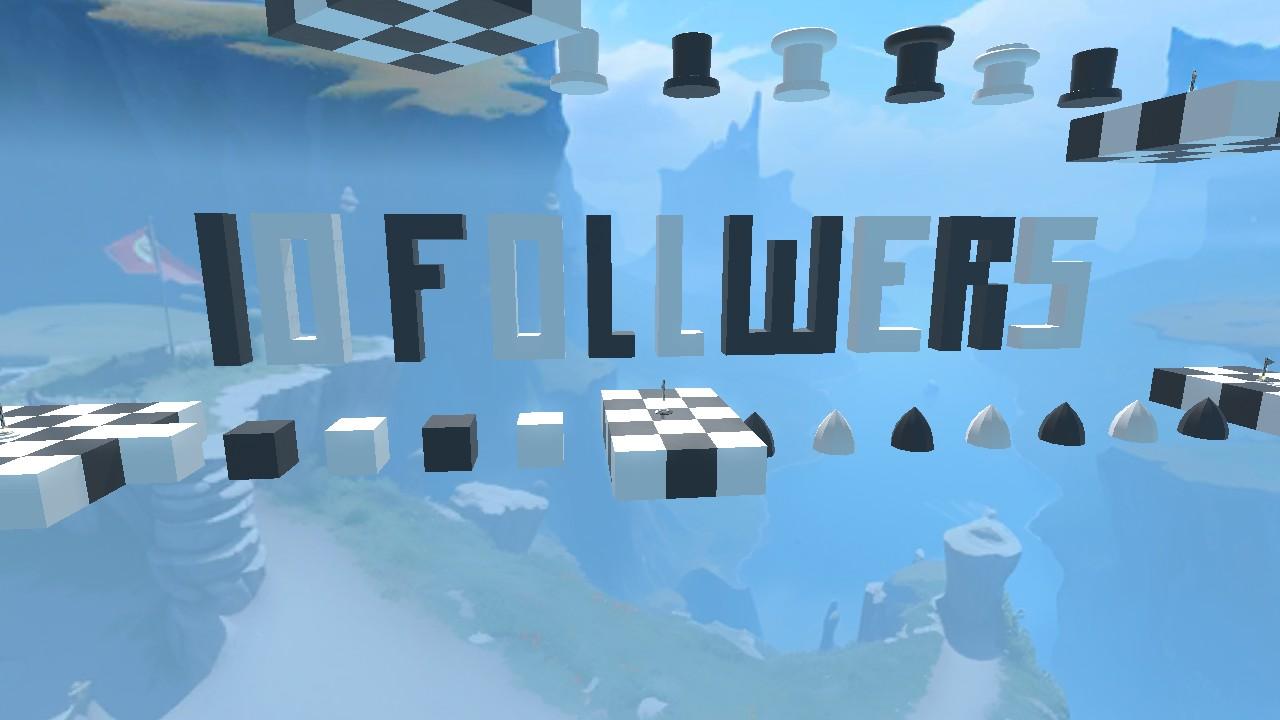 10 followers black and white obby🖤🤍