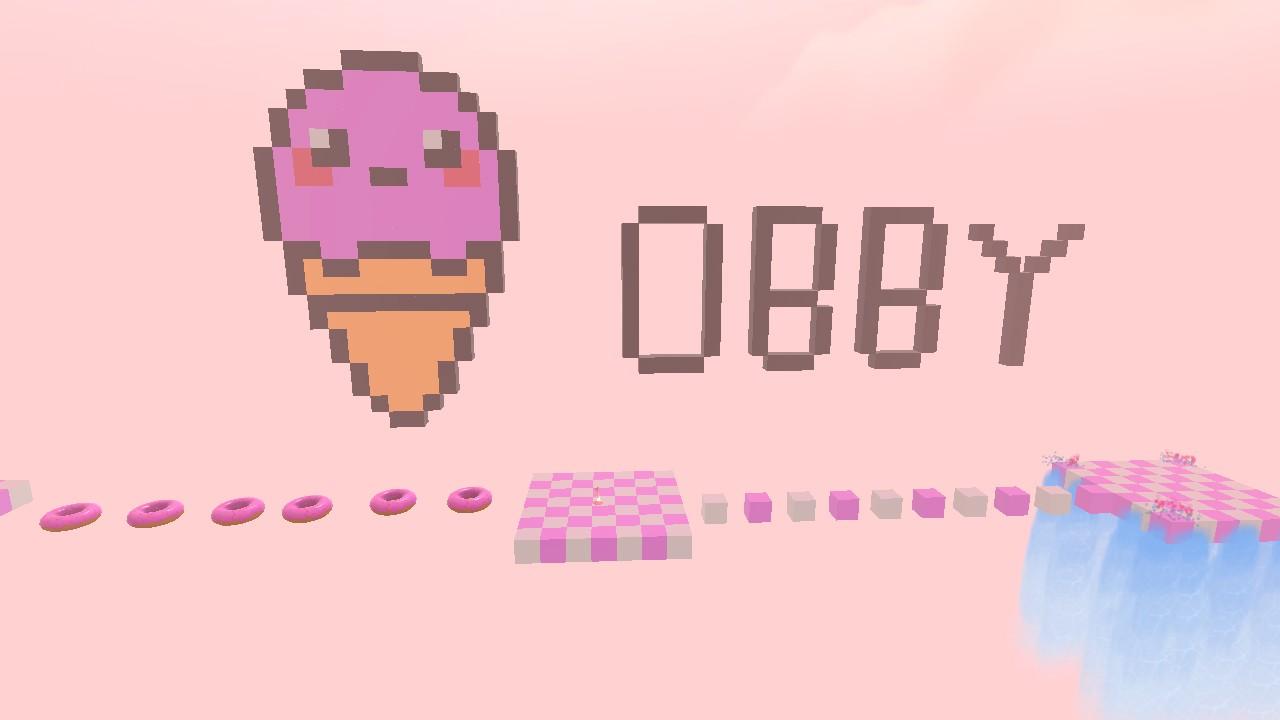 Kawaii Ice cream Obby