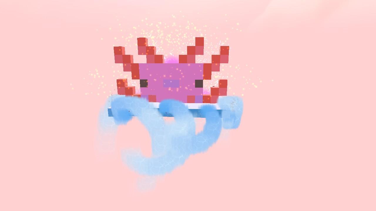 Pink Axolotl Obby