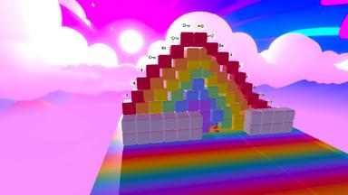 Click to see ✨🌈Epic rainbow obby 🌈✨