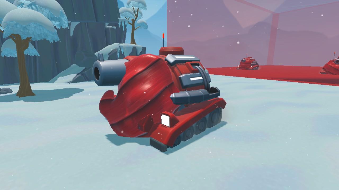 🗻Snowy tank. (The Fallen Cliff.)🗻