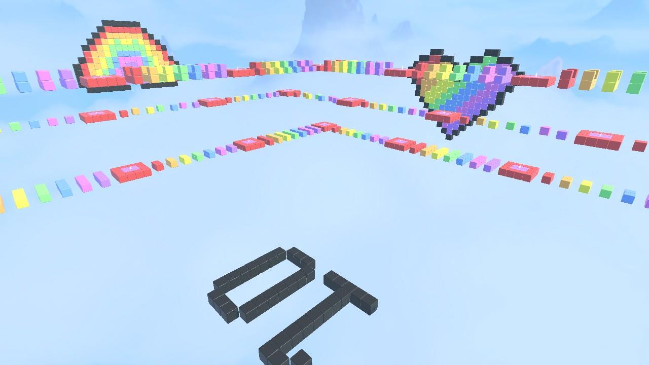 Rainbow Cube Obby