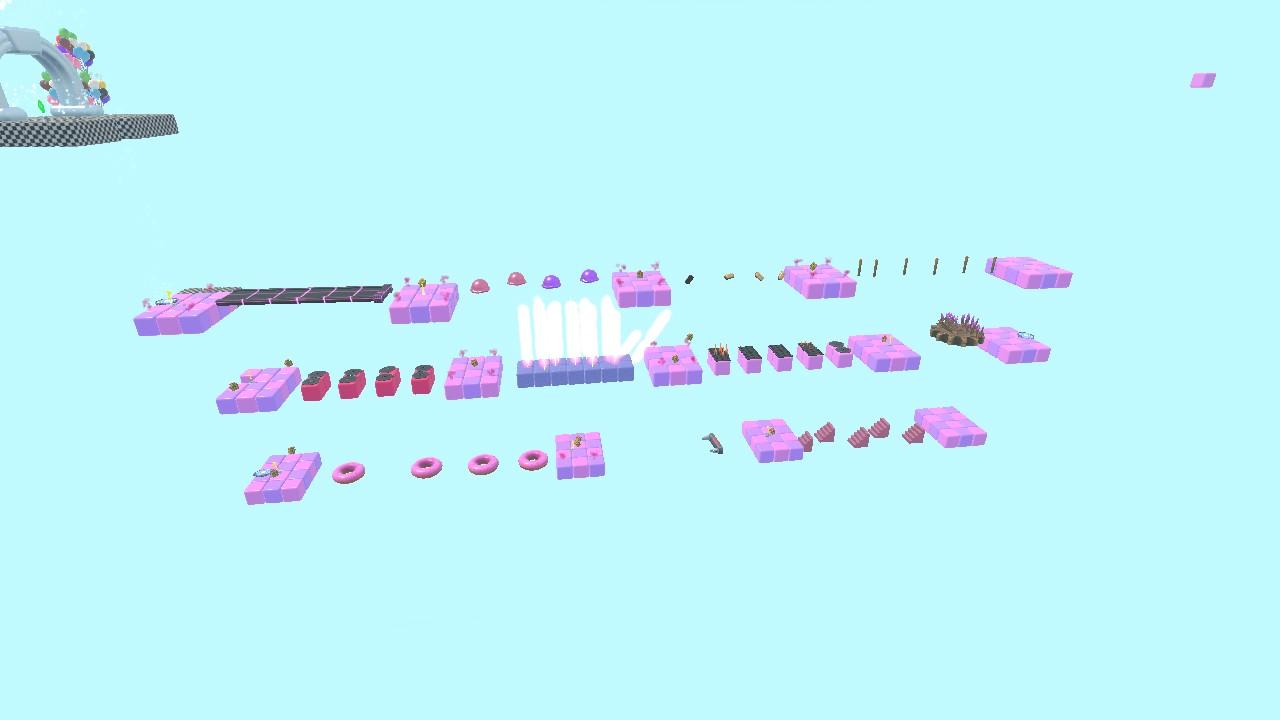 Aesthetic pink and purple obby💖💜