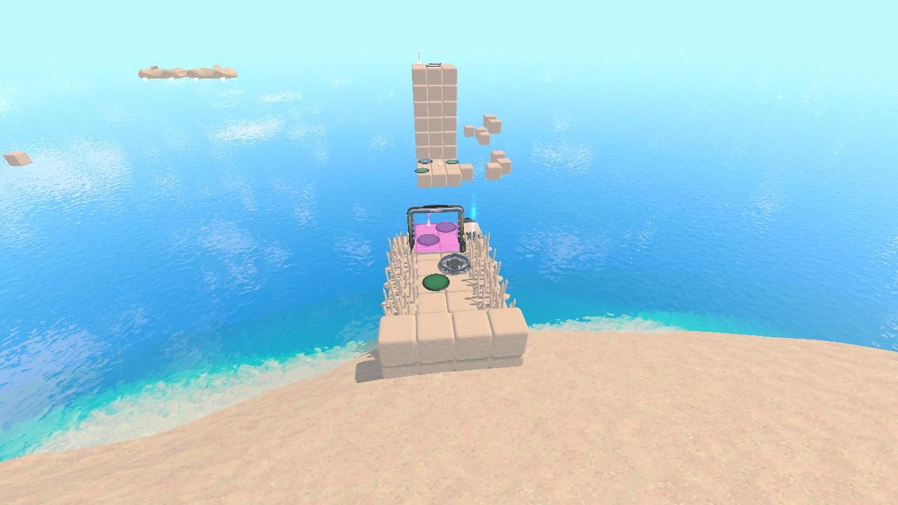 Beach obby (teamwork)