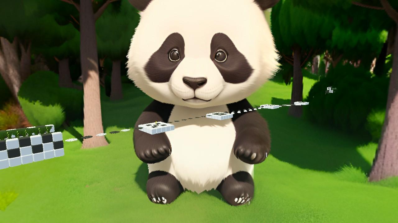 Short panda Obby