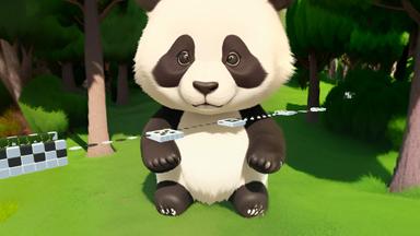 Click to see Short panda Obby