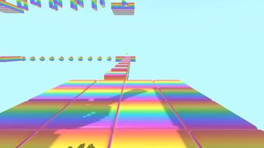 Click to see ✨🌈Crazy Rainbow Parkour!✨🌈