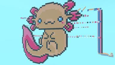 Click to see Obby  axolotl