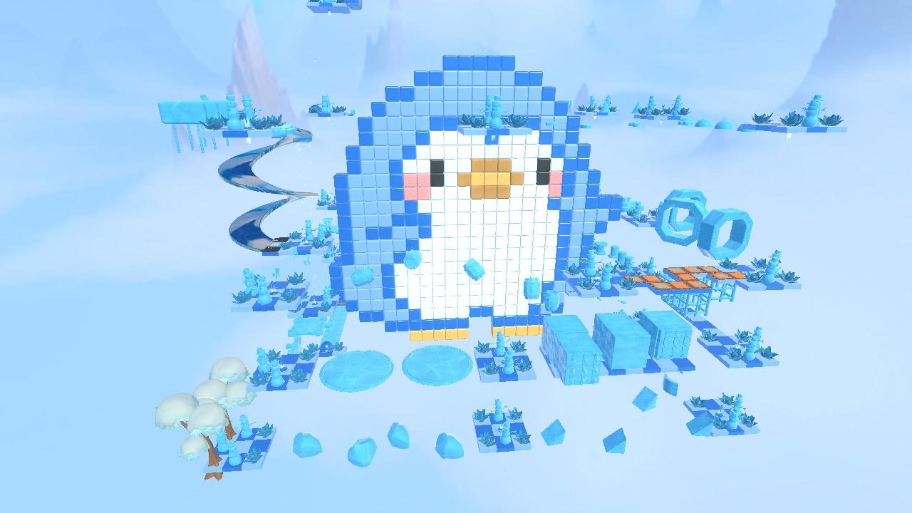 💙Blue Penguin Ice Obby🩵