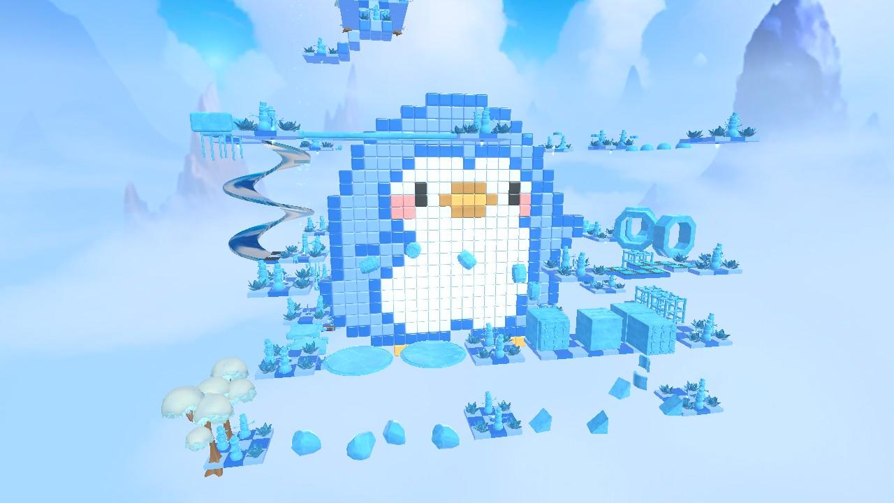 💙Blue Penguin Ice Obby🩵