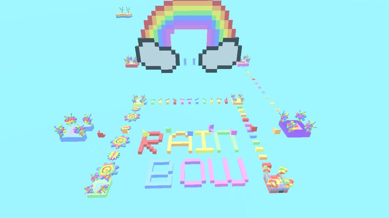 Rainbow obby