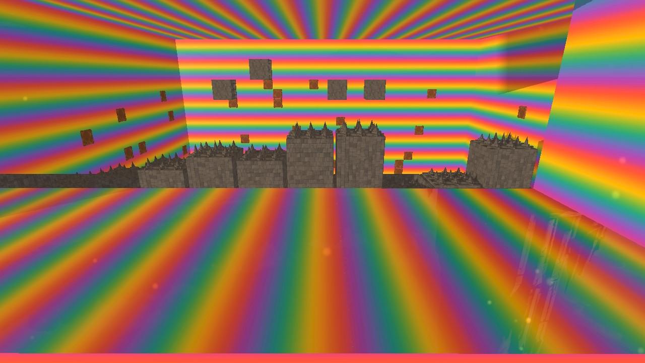 Rainbow fall impossible edition