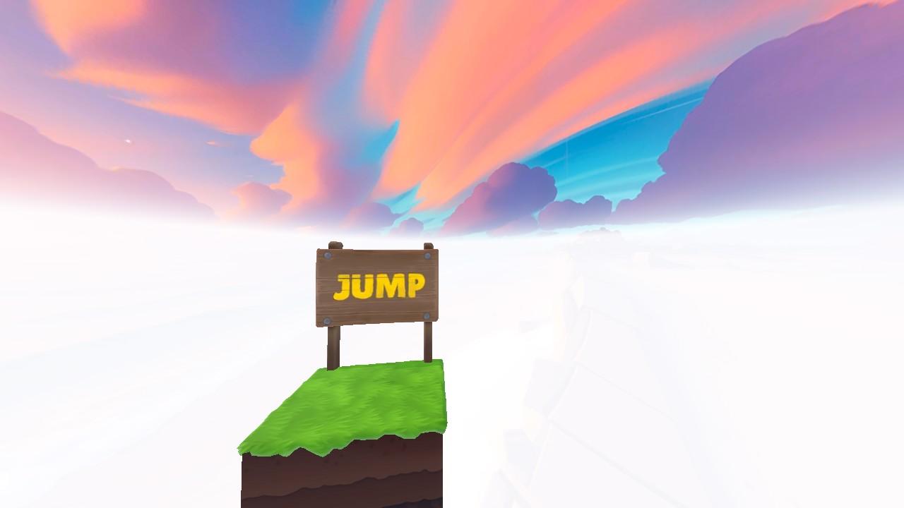 Jumping in the sky