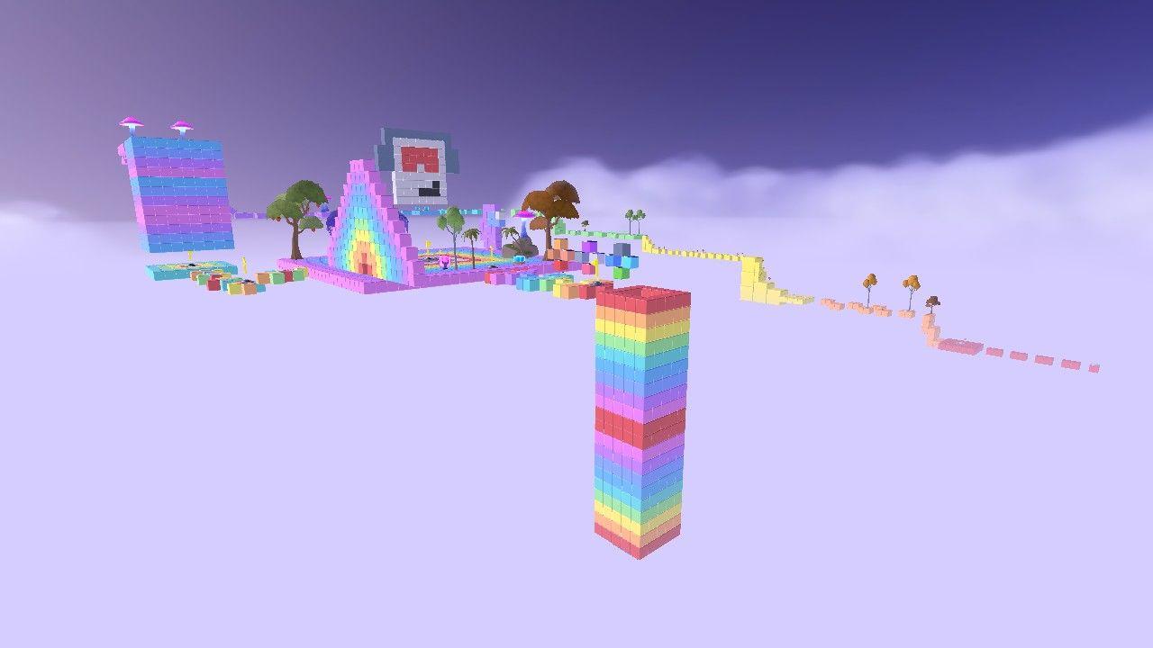 Aesthetic soft Obby