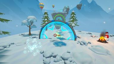 Click to see Flying Through Snowy Island-Updated