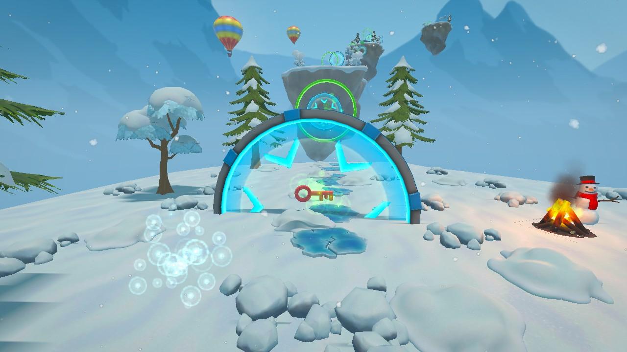 Flying Through Snowy Island-Updated