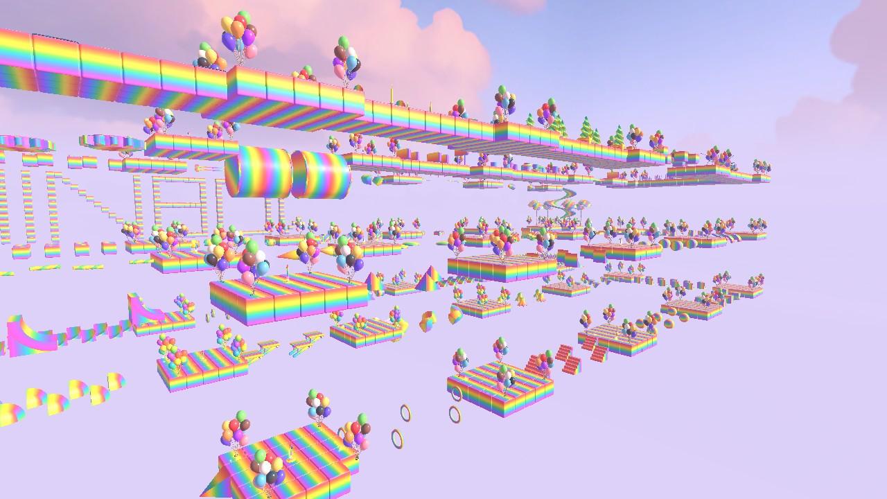 Mega Rainbow Obby