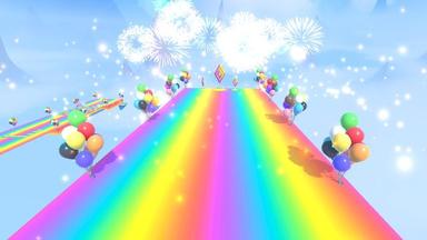 Click to see rainbow obby