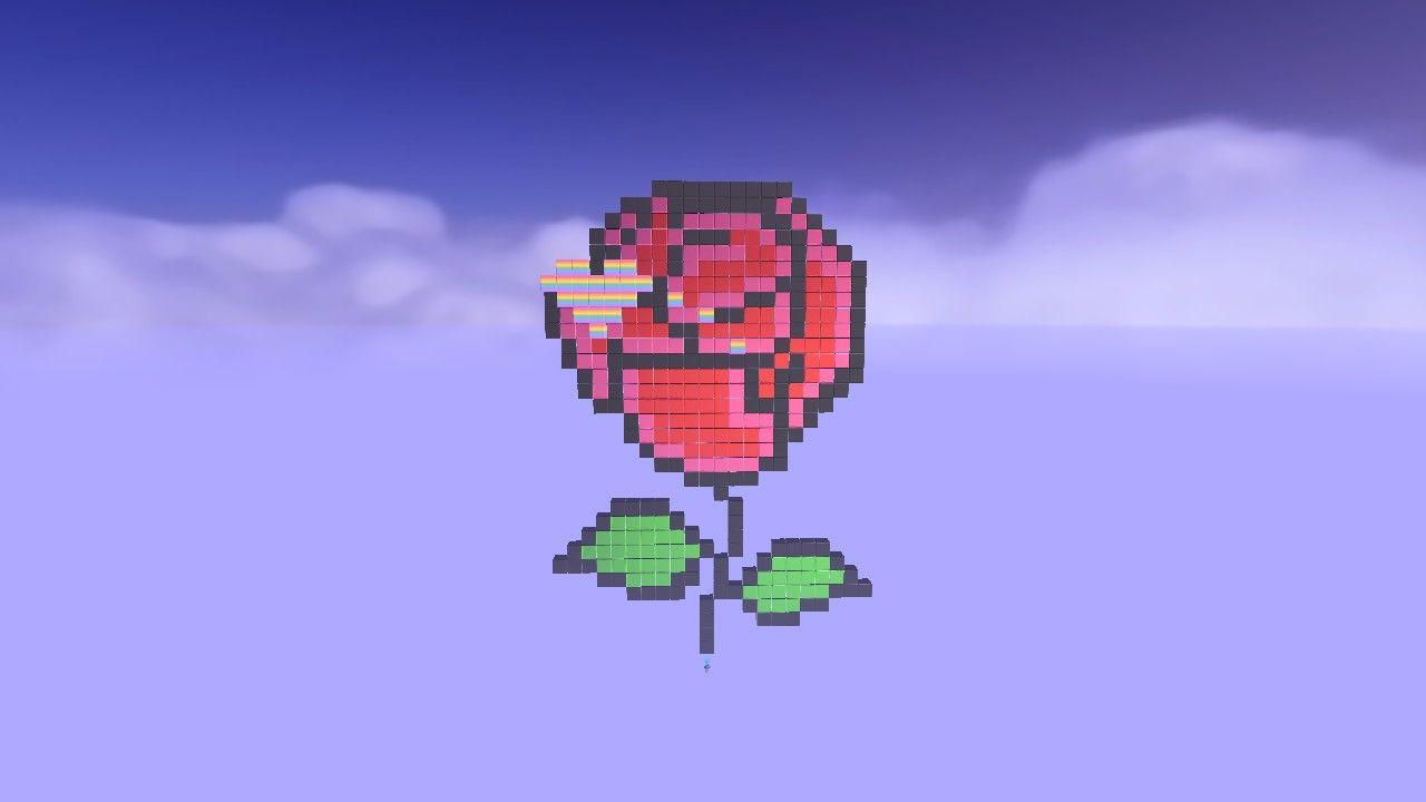 🌹 Rose Pixel Art 🌹 *Pls Feature*