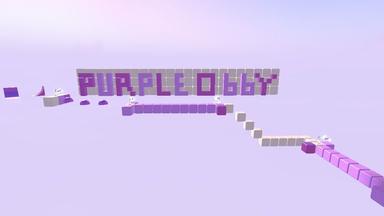 Click to see 💜PURPLE OBBY🤍