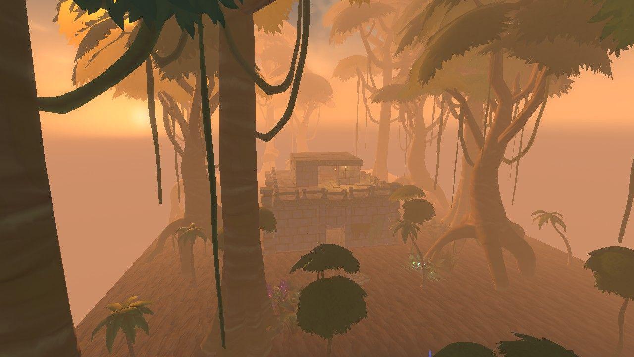 the temple in the jungle