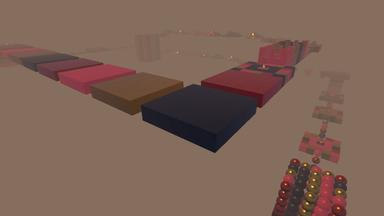 Click to see Long Red, Light Red, Gold & Black Obby