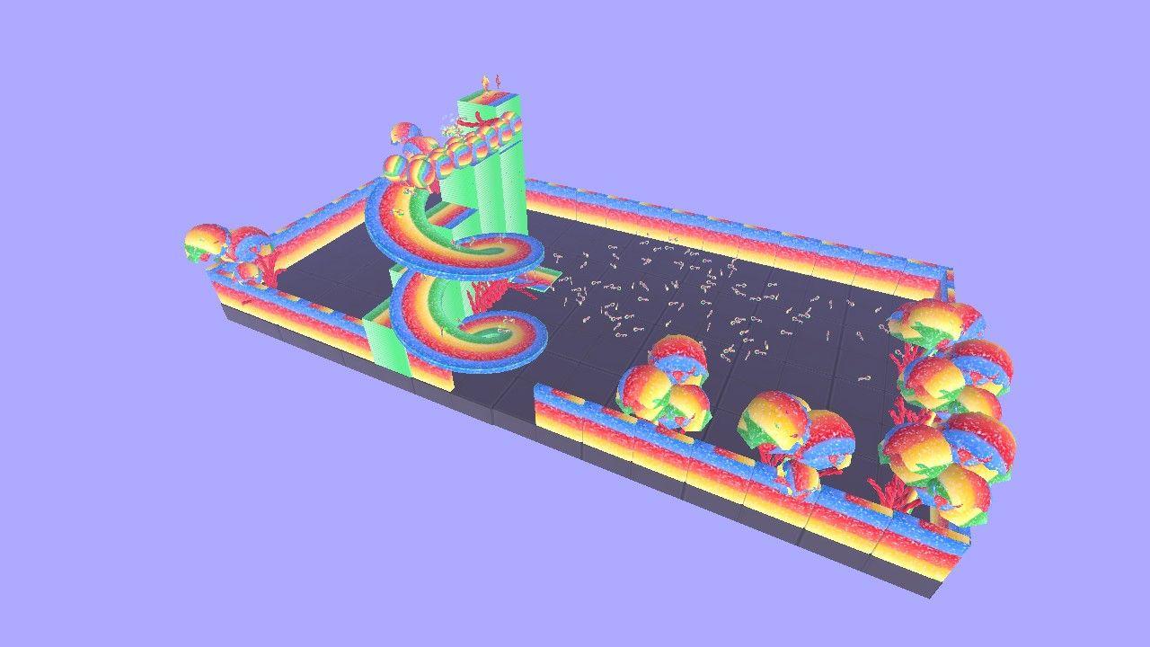 Rainbow candy world 