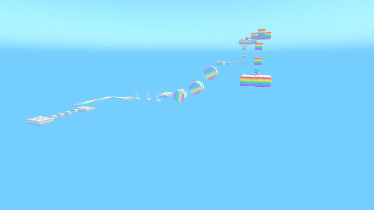 🌈🌈fun Rainbow obby