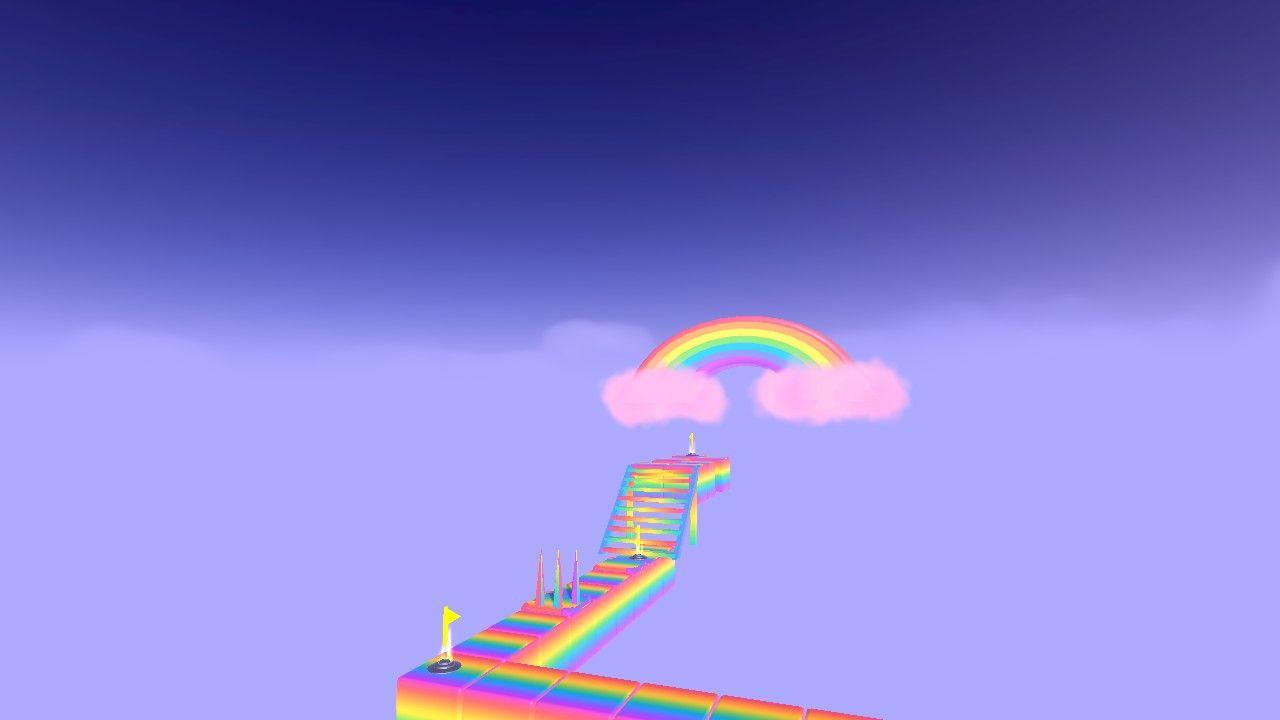 Rainbow Parkour!!