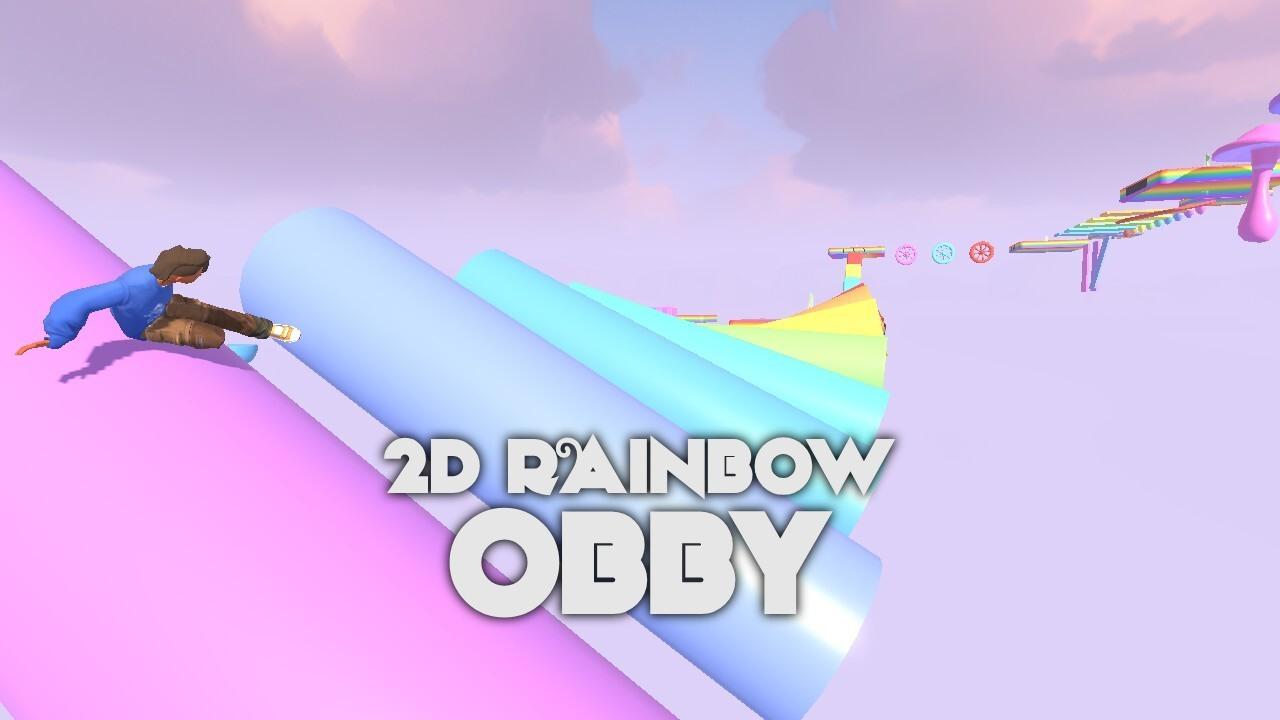 2D Rainbow Obby